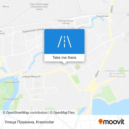 Улица Пушкина map