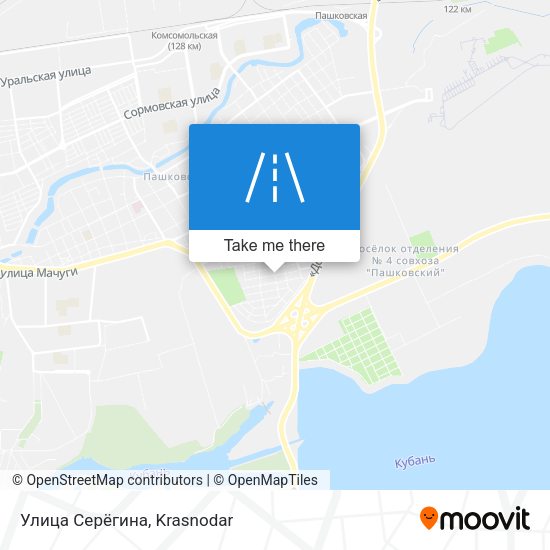 Улица Серёгина map