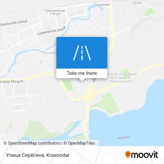 Улица Серёгина map