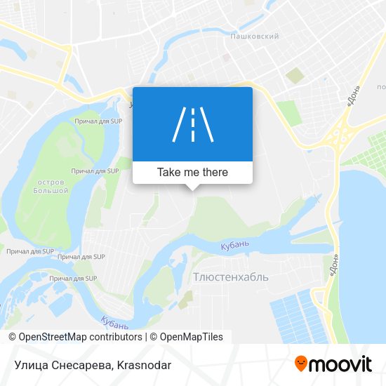 Улица Снесарева map