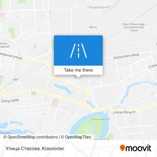 Улица Стасова map
