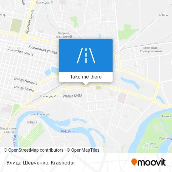 Улица Шевченко map