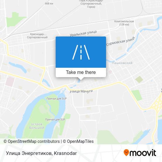 Улица Энергетиков map
