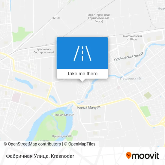 Фабричная Улица map