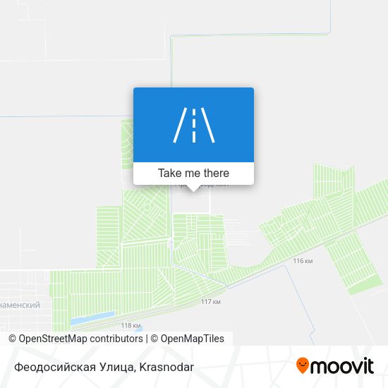 Феодосийская Улица map