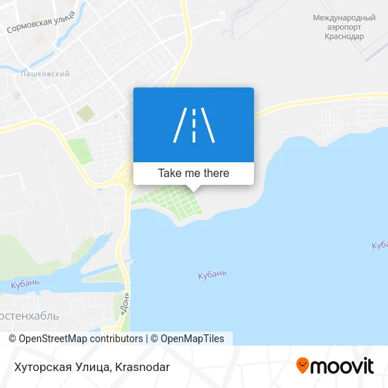 Хуторская Улица map