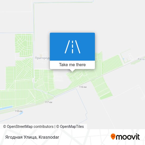 Ягодная Улица map