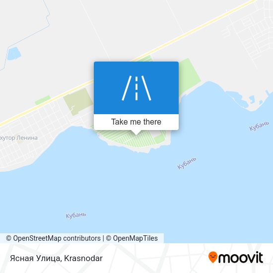 Ясная Улица map