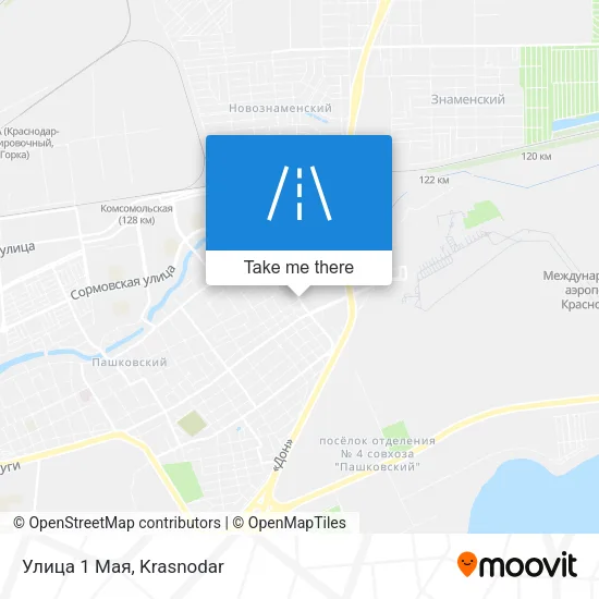 Улица 1 Мая map