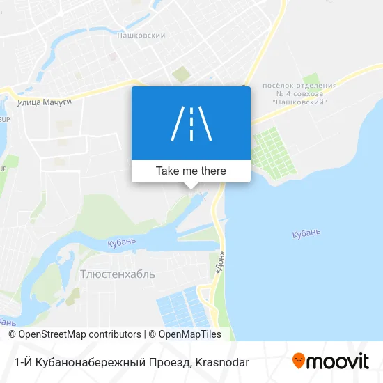 1-Й Кубанонабережный Проезд map