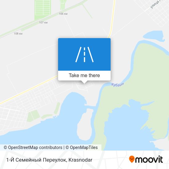 1-Й Семейный Переулок map