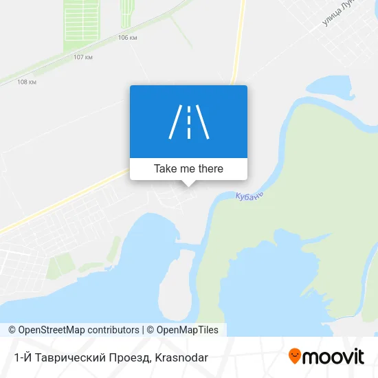 1-Й Таврический Проезд map
