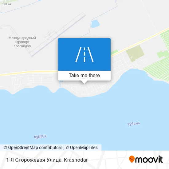 1-Я Сторожевая Улица map