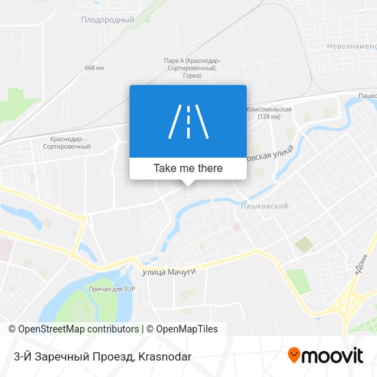 3-Й Заречный Проезд map