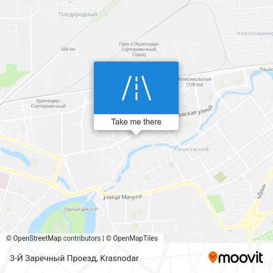 3-Й Заречный Проезд map