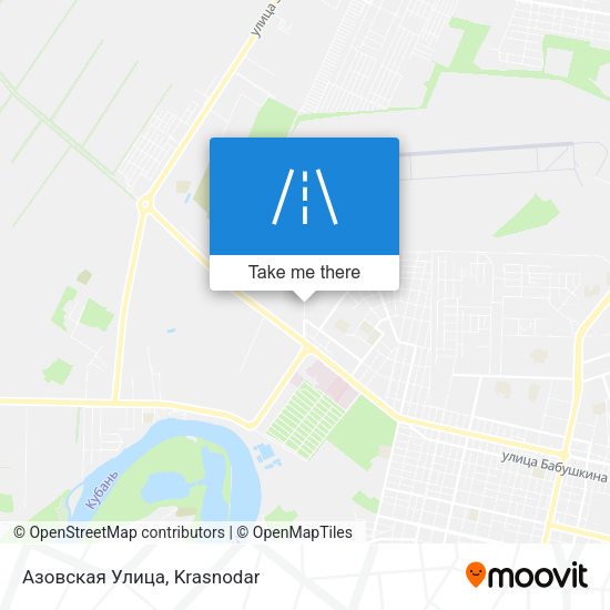 Азовская Улица map