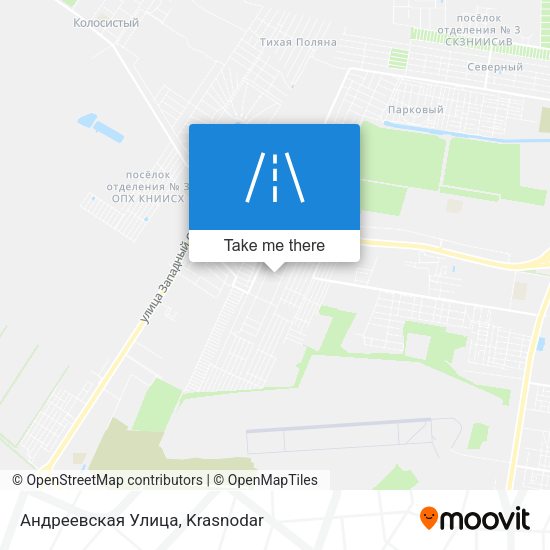 Андреевская Улица map