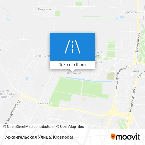 Архангельская Улица map