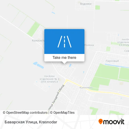 Баварская Улица map