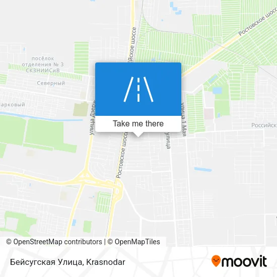 Бейсугская Улица map