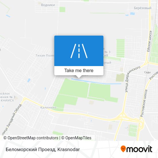 Беломорский Проезд map