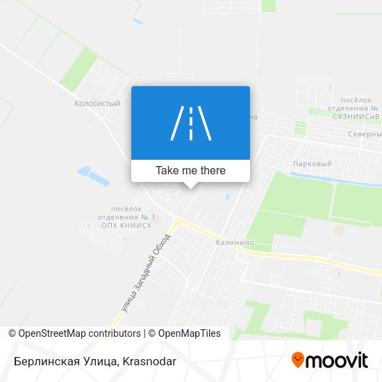 Берлинская Улица map