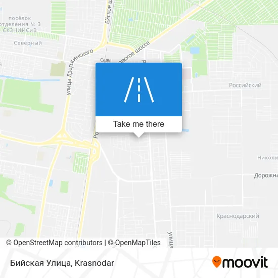 Бийская Улица map