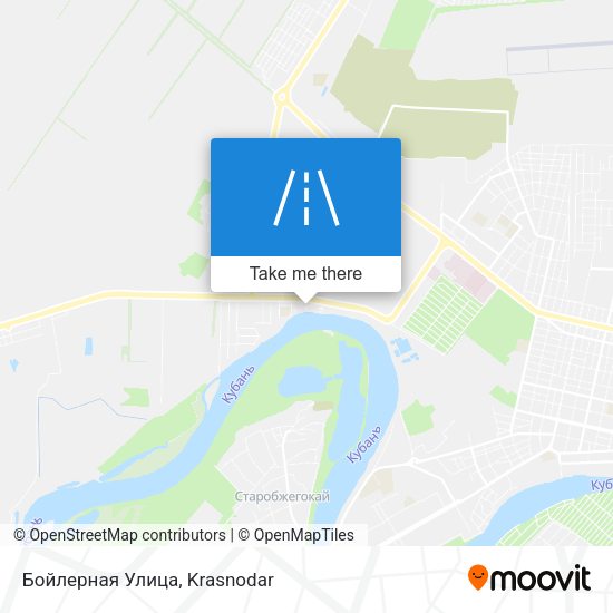 Бойлерная Улица map