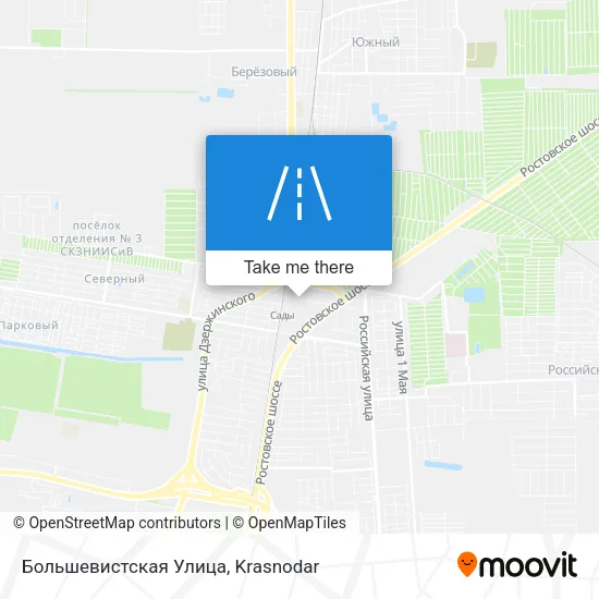 Большевистская Улица map