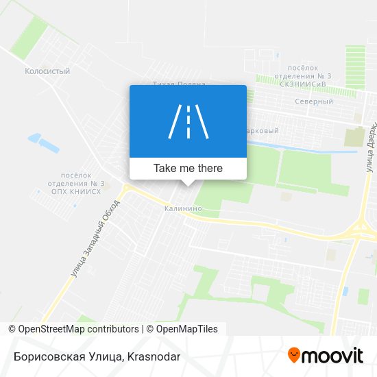 Борисовская Улица map