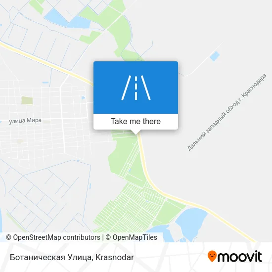 Ботаническая Улица map