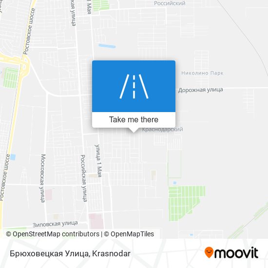 Брюховецкая Улица map