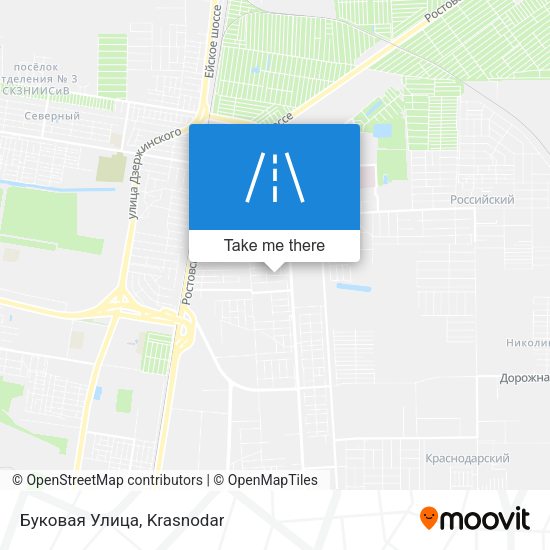 Буковая Улица map