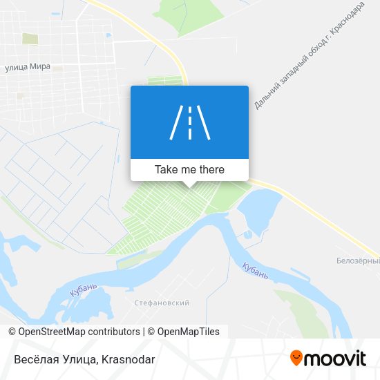 Весёлая Улица map