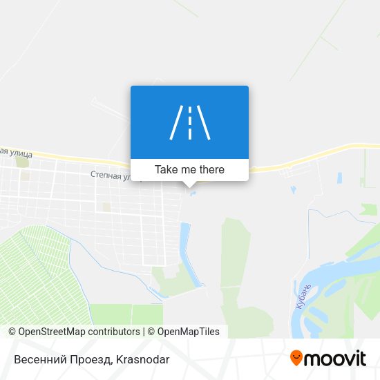 Весенний Проезд map