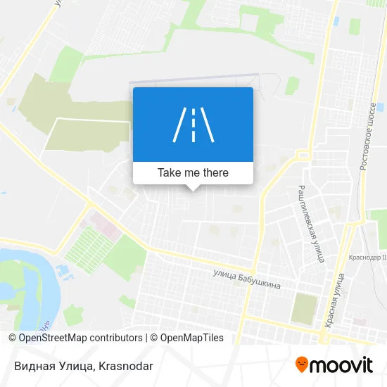 Видная Улица map