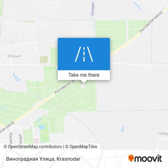 Виноградная Улица map
