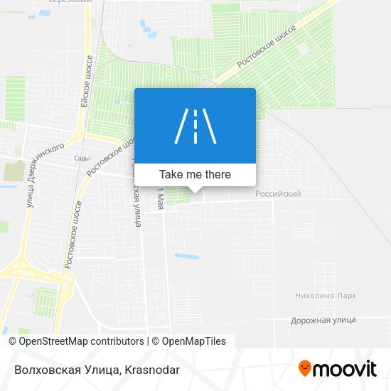 Волховская Улица map