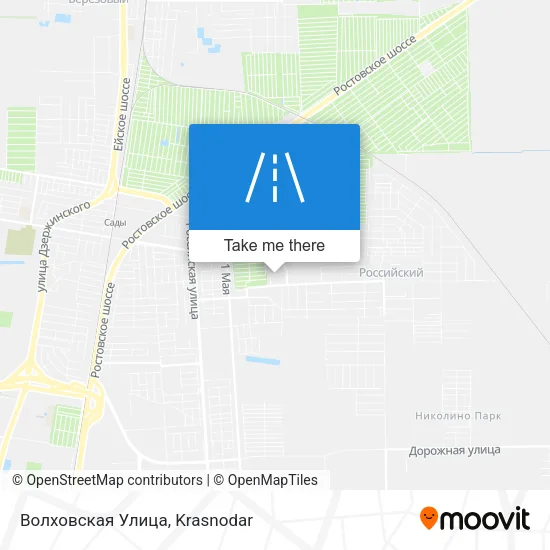 Волховская Улица map