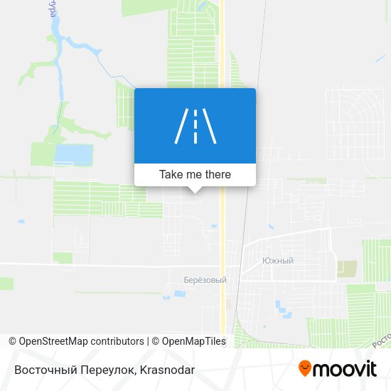 Восточный Переулок map