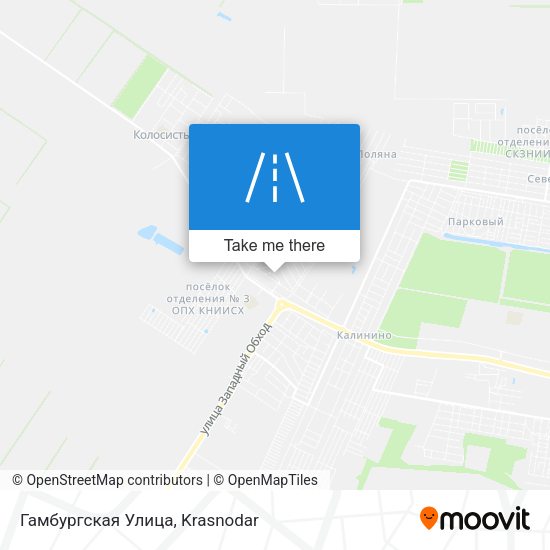 Гамбургская Улица map