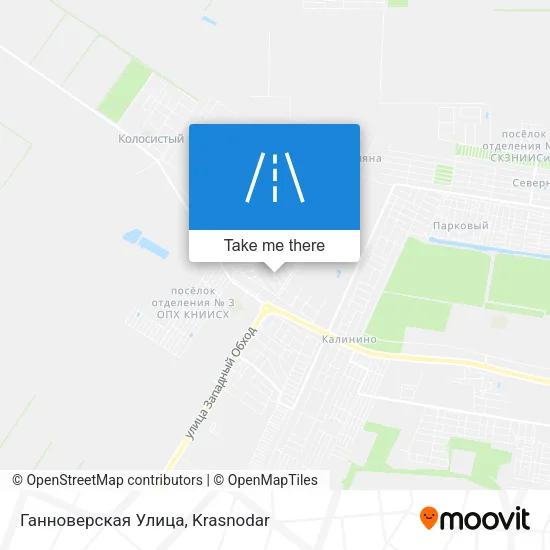Ганноверская Улица map