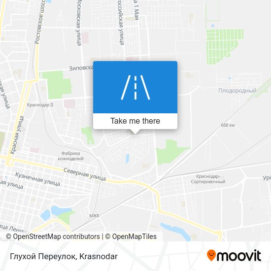 Глухой Переулок map