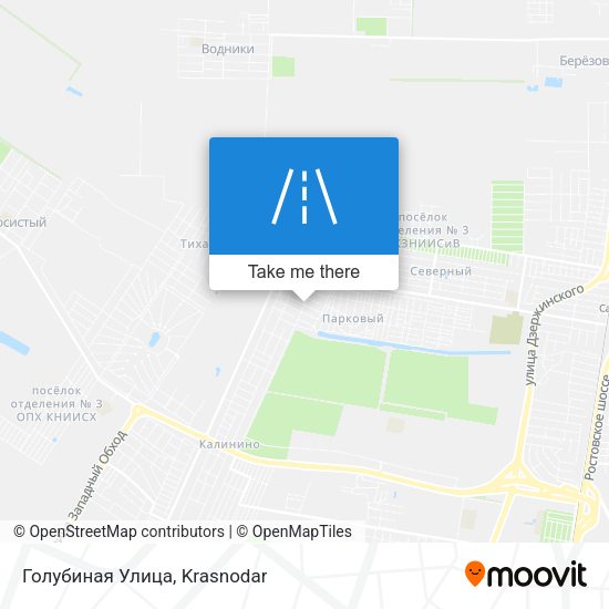 Голубиная Улица map