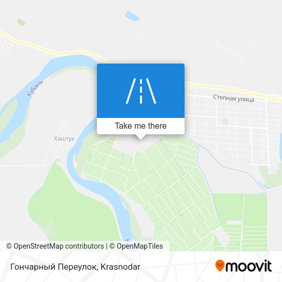 Гончарный Переулок map