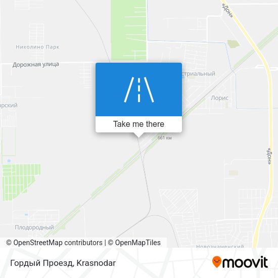 Гордый Проезд map