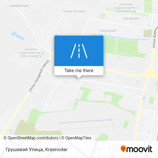 Грушевая Улица map