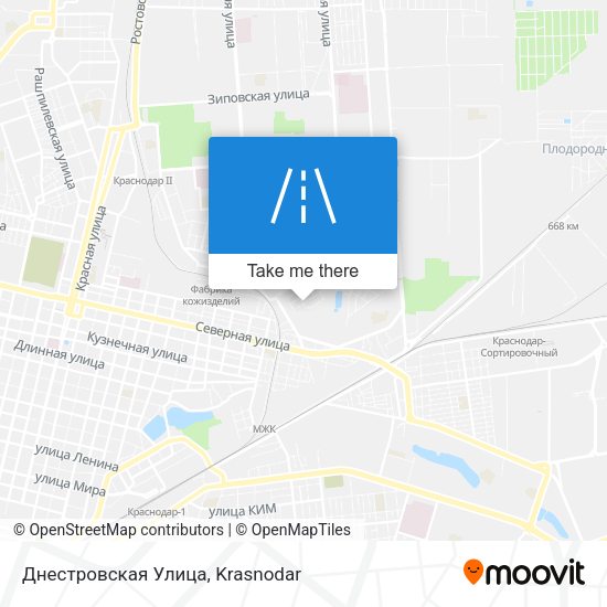 Днестровская Улица map