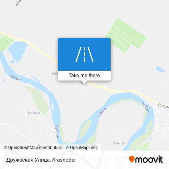 Дружеская Улица map