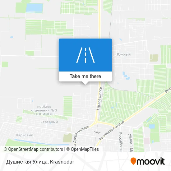 Душистая Улица map
